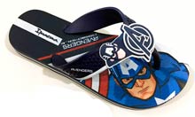 Chinelo Avengers Infantil Capitão América Ipanema