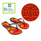 Chinelo Infantil Grendene com brinde